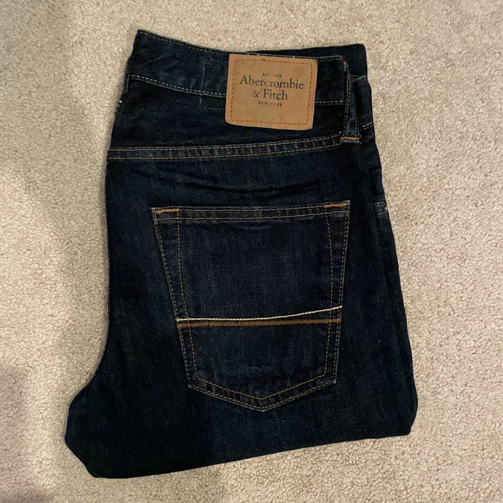 Abercrombie Remsen Low Rise Slim Straight
